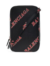Balenciaga "Sport" Cellphone Crossbody Bag in Calf Leather
