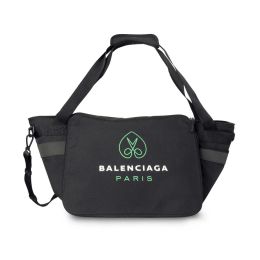 Balenciaga Large Tote Bag in Stylish Soft Recycled Nylon - Black