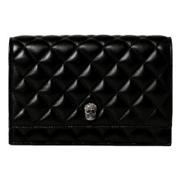 Alexander McQueen "Skull" Shoulder Bag in Quilted Calf Leather (Please choose color: Classic Black)