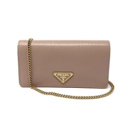 Prada "Miniborse" Crossbody Bag in Vitello Move Leather (Please choose color: Cipria Beige)