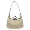 Alexander McQueen Leather Skull Ring Handle Shoulder Bag
