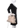 Balenciaga "City" Shoulder Bag In Goat Leather - Praline Beige