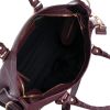 Balenciaga "City" Small Shoulder Bag in Goat Leather - Violet