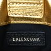 Balenciaga Shopper Bag In Textured Calf Leather - Metallic Gold