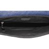 Balenciaga Flap Messenger Bag in Arena Lamb Leather - Blue