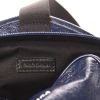 Balenciaga Backpack in Arena Crinkled Lambskin Leather - Blue