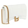 Balenciaga Hourglass Wallet/Crossbody Bag in Soft Calf Leather