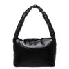 Balenciaga “Monaco” Black Soft Napa Calf Leather Shoulder Bag