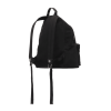 Balmain "B-Back" Backpack in Soft Nylon w/ Calf Leather Details