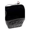 Bottega Veneta Napa Calf Leather Braided Bucket Bag - Black