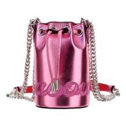 Christian Louboutin "Marie Jane" Rolled Calf Leather Bucket Bag