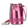 Christian Louboutin "Marie Jane" Rolled Calf Leather Bucket Bag