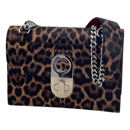 Christian Louboutin "Elisa Empire" Leopard Print Crossbody Bag