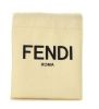 Fendi “First Nano Charm” Lambskin Leather Mini Crossbody Bag