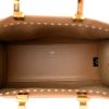 Fendi “Sunshine” Large Tote in Calf Leather w/ Snake Print Logo