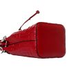 Fendi Embossed Leather Mon Tresor Bucket Bag - Fragola Red