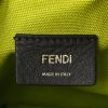 Fendi "Mon Tresor" Green Mini Canvas/Calf Leather Bucket Bag