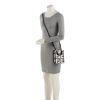 Fendi Sunshine Mini Crossbody Bag - Black/White Calf Leather