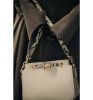 Fendi "Touch" Shoulder Bag in Calabro Leather - Ivory/Python