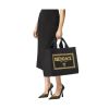 Fendi & Versace “Fendace” Large Tote Bag in Canvas - Black