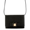 Ferragamo “Ginny” Crossbody Bag in Vitello Grain Calf Leather