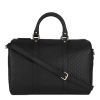 Gucci Micro Guccissima GG Embossed Calf Leather Boston Bag