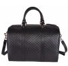 Gucci Micro Guccissima GG Embossed Calf Leather Boston Bag