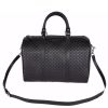 Gucci Micro Guccissima GG Embossed Calf Leather Boston Bag