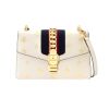 Gucci “Sylvie Bee Star” Shoulder Bag in Calf Leather - Ivory