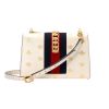 Gucci “Sylvie Bee Star” Shoulder Bag in Calf Leather - Ivory