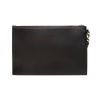 Gucci "Blade Embroidered" Wristlet Pouch in Calf Leather - Black