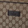 Gucci Large "GG" Print Backpack in Soft Canvas/Calf Leather