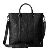 Gucci Jumbo Tote Bag in GG Embossed Monogram Calf Leather