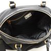 Prada Satchel in Soft Tessuto Nylon w/ Calf Leather Trim - Black