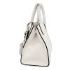 Prada Monochrome Handbag in Safiano Leather - Bianco White