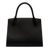 Prada Handbag/Tote Bag w/ Web Strap in Safiano Calf Leather