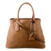 Prada “Galleria” Vitello Phenix Leather Caramel Brown Handbag