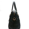 Prada Black Tessuto Nylon w Safiano Calf Leather Trim Satchel