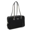 Prada Quilted Handbag in Luxurious Tessuto Nylon - Nero Black