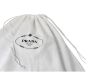 Prada Arqué Re-Nylon/Brushed Calf Leather Black Shoulder Bag