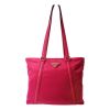 Prada Small Tote Bag in Tessuto Nylon - Fuchsia Pink