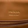 Prada Medium Caramel Brown Safiano Calf Leather Handbag