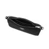 Prada Black Crossbody Bag w/ a Chain in Quilted Tessuto Nylon