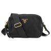 Prada Crossbody Bag in Luxurious Tessuto Nylon - Classic Black