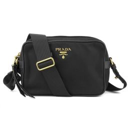 Prada Crossbody Bag in Luxurious Tessuto Nylon - Classic Black