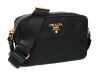 Prada Crossbody Bag in Luxurious Tessuto Nylon - Classic Black