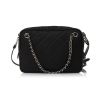 Prada "Re-Edition" Crossbody Bag in Soft Quilted Nylon - Black