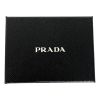 Prada Envelope Trifold Wallet in Vitello Move Calf Leather - Black