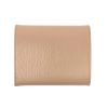 Prada Small Trifold Wallet in Vitello Move Calf Leather - Beige