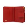 Prada Snap-Button Bifold Wallet in Safiano Calf Leather - Red